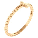Anel Cruz em Prata 925 Banhado a Ouro
